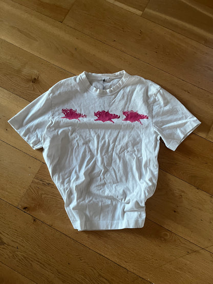 “PAINTED LOGO TEE”(sporty fit)