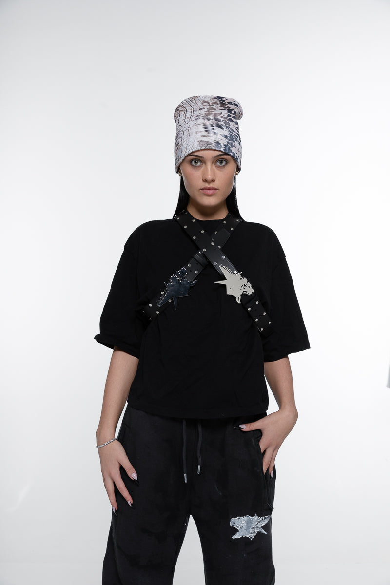 “SNAKE SKIIN” BEANIE